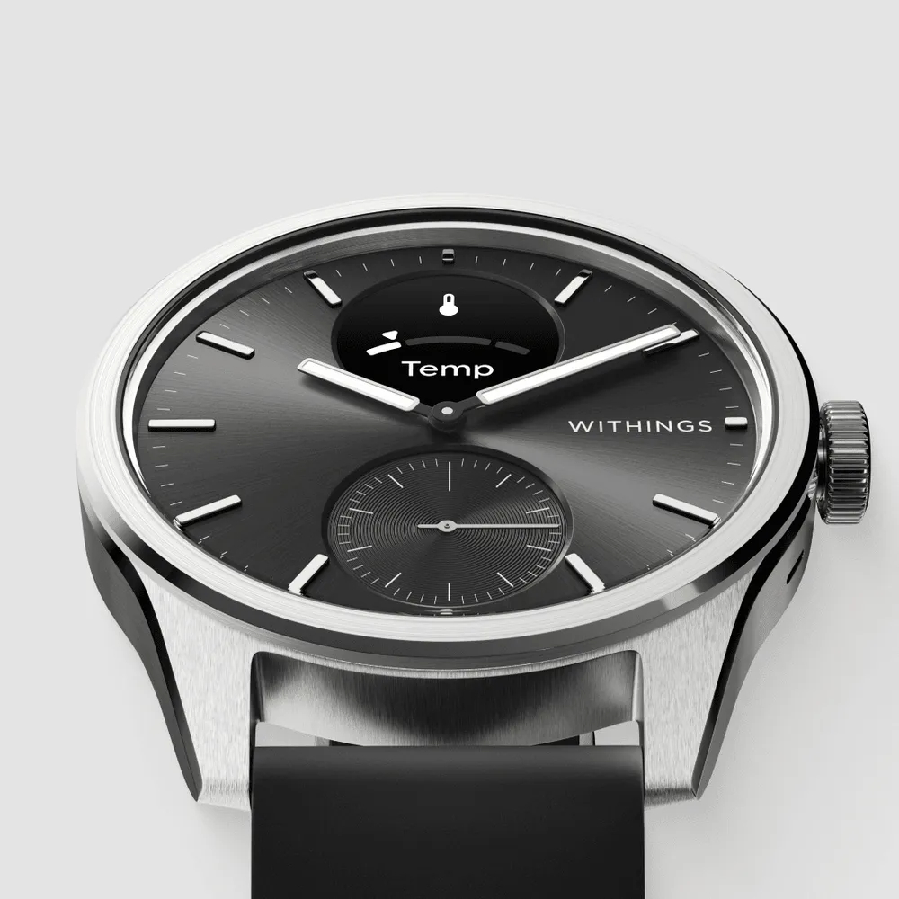 Умные часы с ЭКГ и диагностикой здоровья. Withings ScanWatch 2